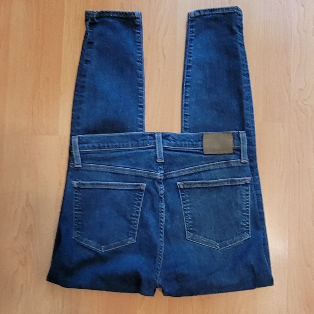 J. Crew 9" High-Rise Toothpick Stretch Denim Jeans - 29 (size 8) - Picture 4 of 9